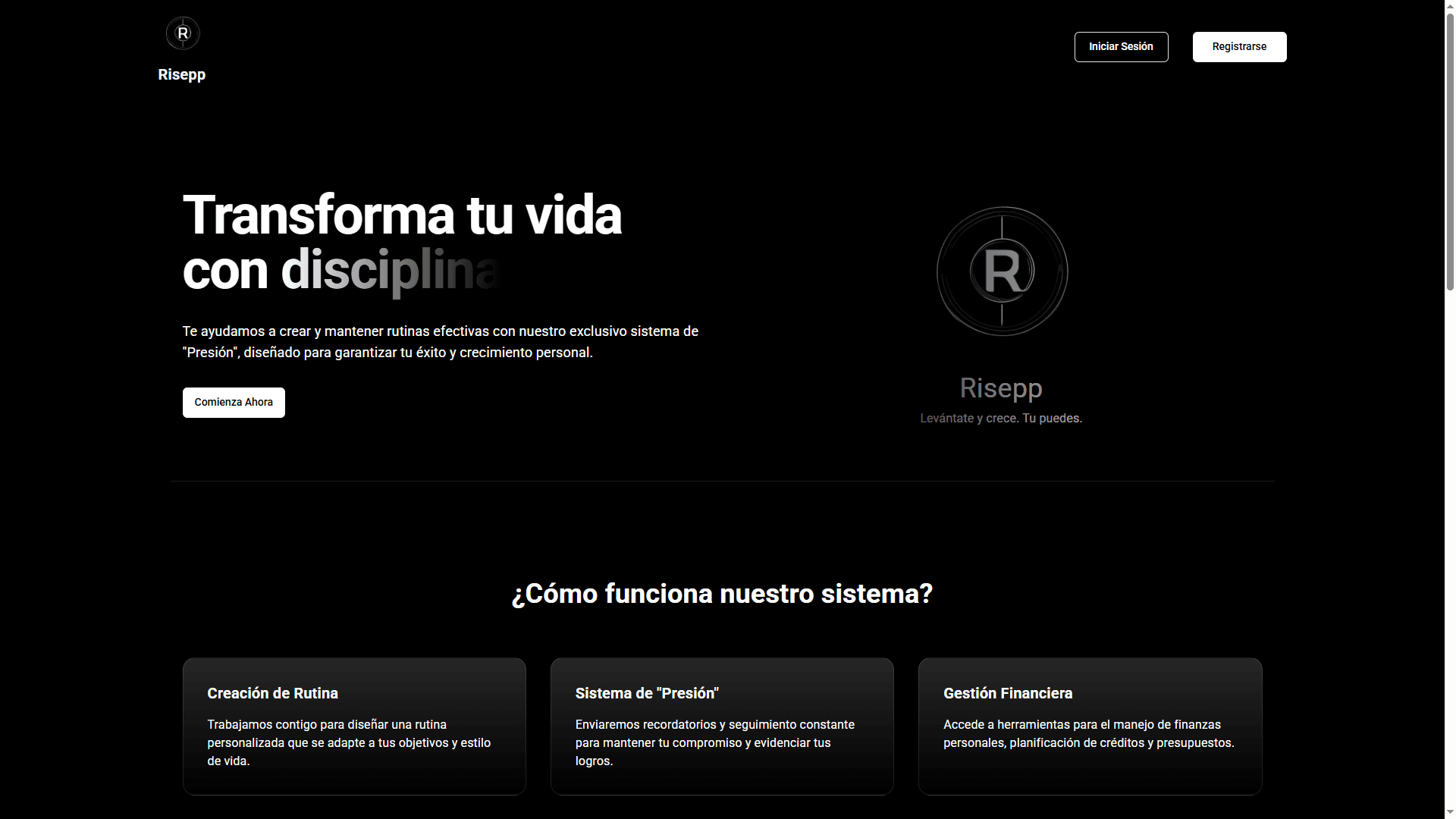 Risepp - Transforma tu vida con disciplina
